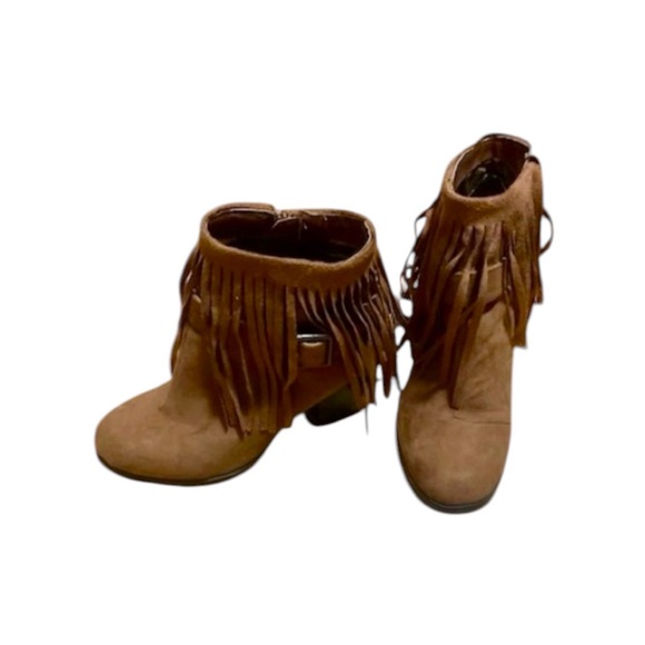 Light Brown Ankle Boots - Charlotte Russe - Picture 2 of 3